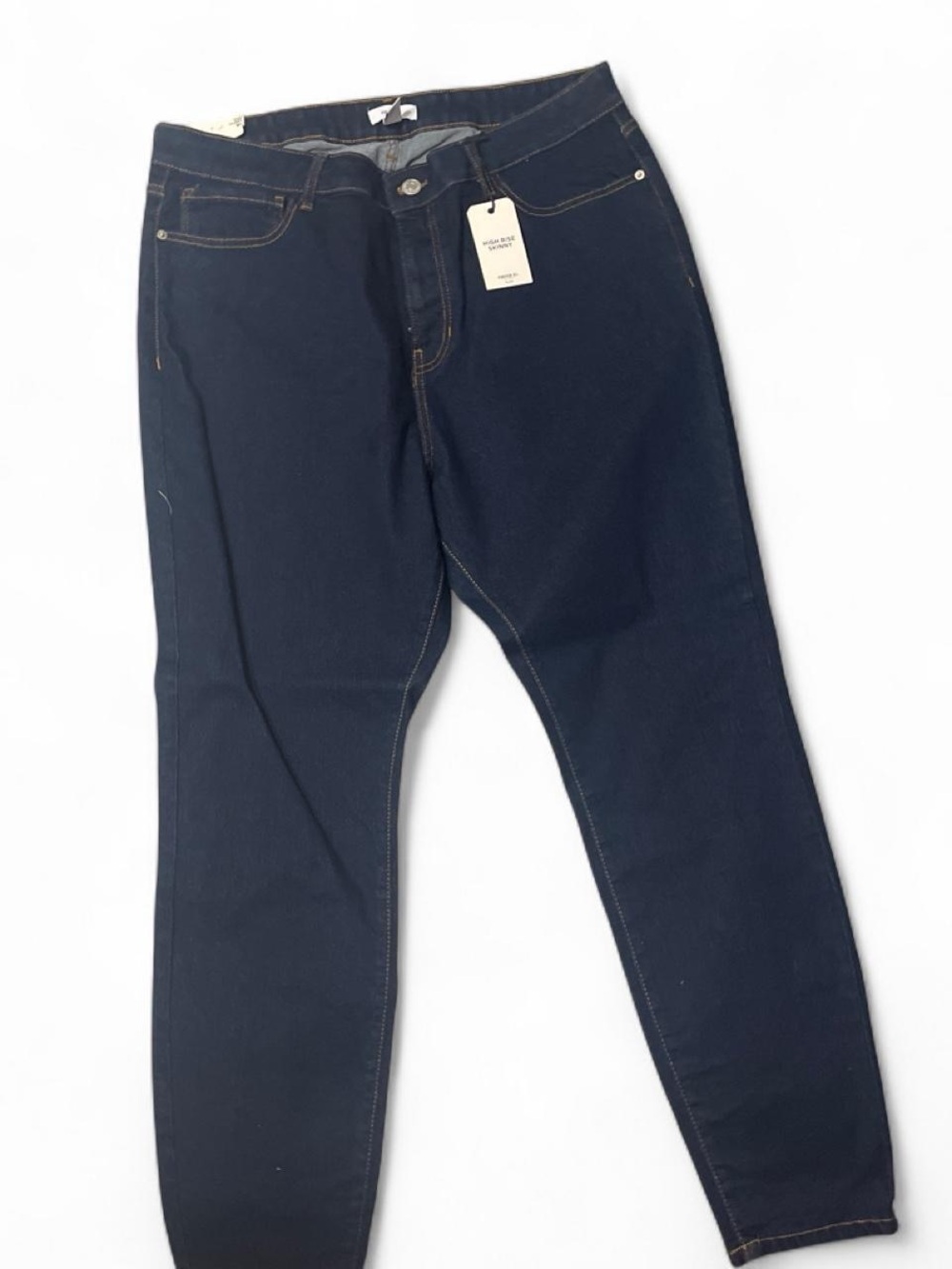 Forever 21 Women's Skinny Jeans in Dark Blue